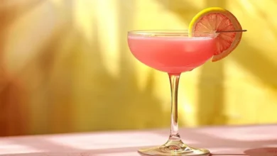 The Pink Lady Cocktail