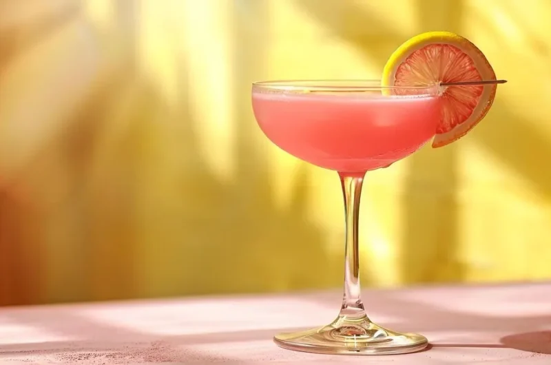 Pink Lady Cocktail