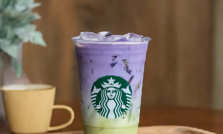 Starbucks Iced Lavender Cream Oatmilk Matcha Recipe