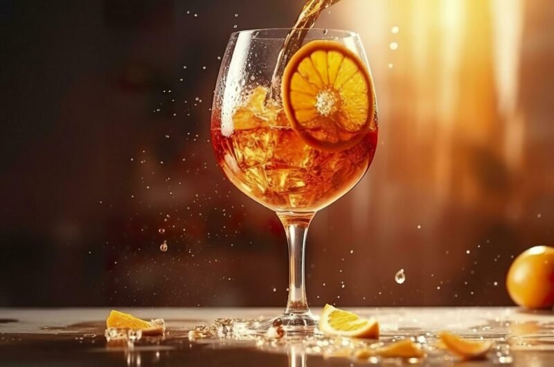 Apple Cider Aperol Spritz